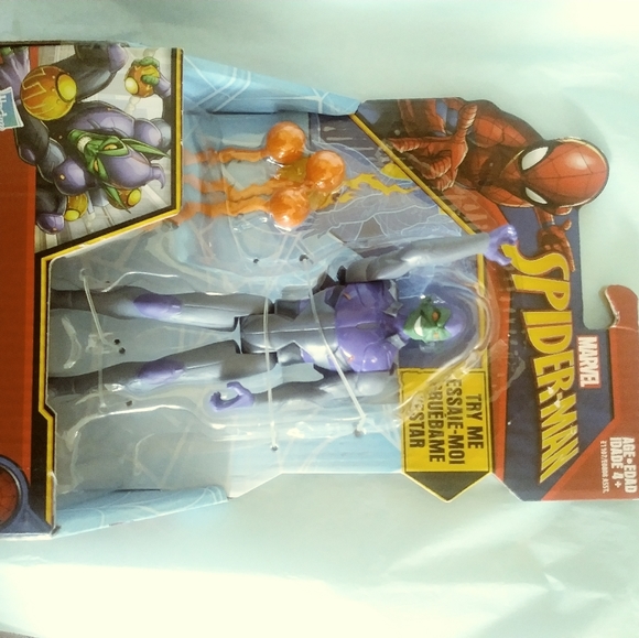 Two NIB Spider Girl &Hobgoblin  Action Figures - Picture 13 of 16